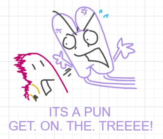 A panel from Chilly, episode two of the Board Boards object show by Furretwalk/WalkingFurret.